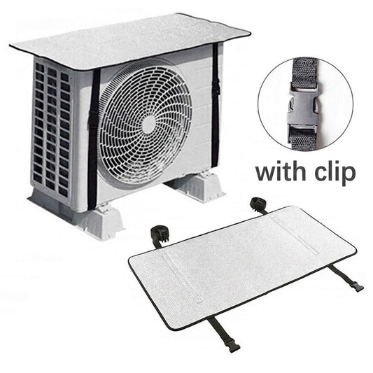 AC Outdoor Unit Protector 35 Inch — Heat Insulation Sunlight Shade Cover for All AC Outdoor Units