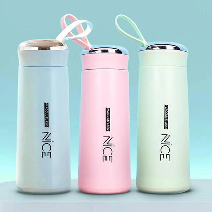 💧 BPA Free Glass Water Bottle 400ml — Stay Hydrated, Stay Healthy!
