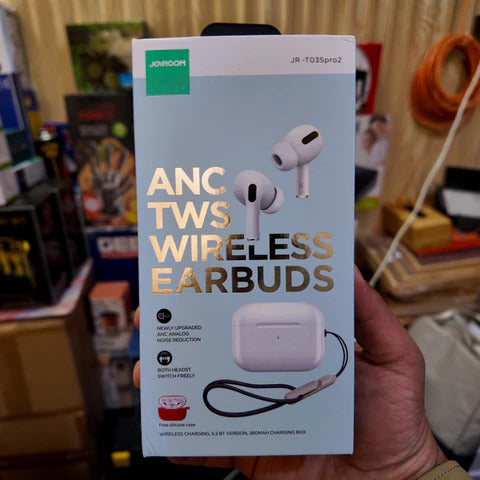 JOYROOM JR-T03S PRO & JR-T03S PRO 2 Active Noise Cancelling ANC TWS Wireless Earbuds